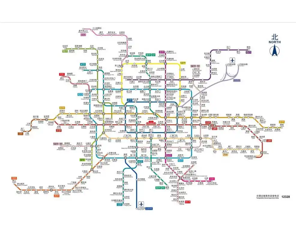北京地铁2021年官方线路图(干货建议收藏) 哈喽大家好,我是路易.