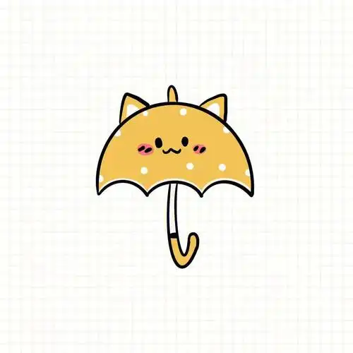 简笔画教程雨伞