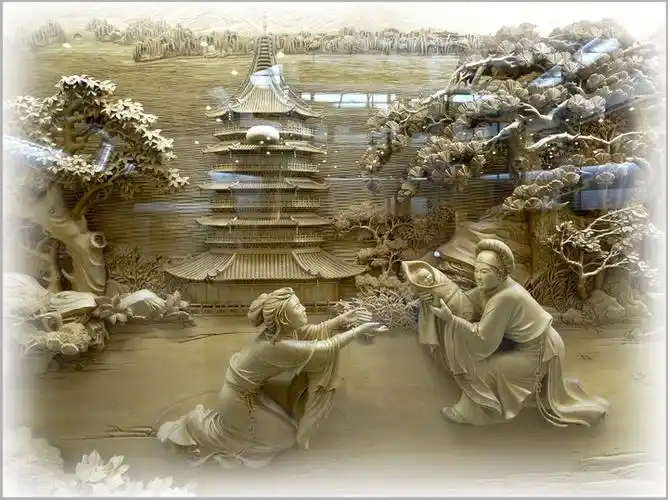 雷峰塔壁画-白蛇传