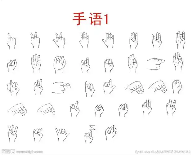 手语图片