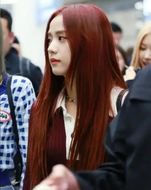 金智秀红发 红发秀好绝#金智秀jisoo