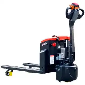 定制15吨步行式电动搬运车中力液压叉车电瓶托盘叉车锂电地 电动1.