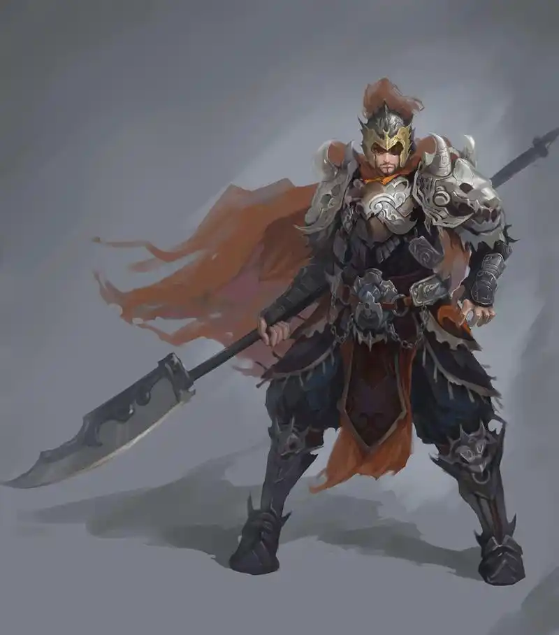 写实练习(夏侯惇)