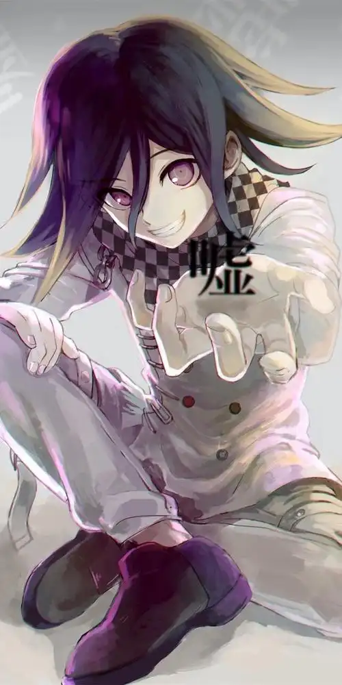 《弹丸论破》王马小吉,壁纸分享,有些人表面说着总统,其实呢