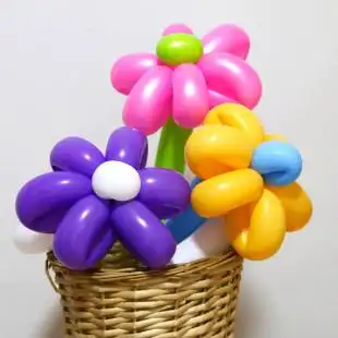 长条形魔术造型小丑气球小太子国产动物编织diy手工制作加厚防爆