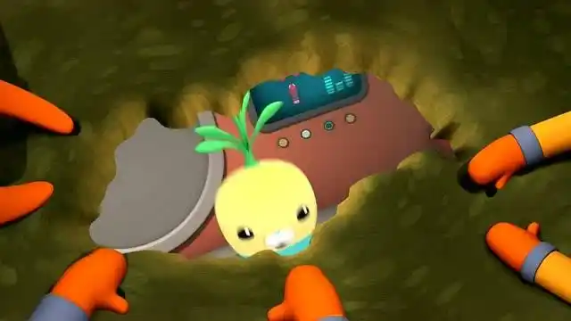 海底小纵队;在大洋猪的帮助下,大家很快找到了小萝卜