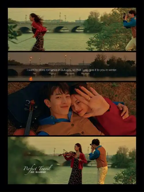 小众又高级的电影感婚纱照73浪漫至死不渝