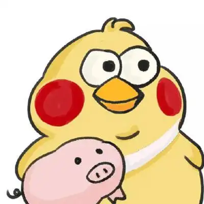 小黄鸡头像呆萌卡通小黄鸡系列头像