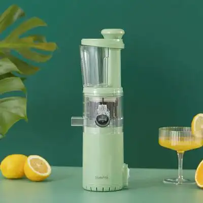 日本tomoni无线原汁机榨汁机家用小型炸水果汁机渣汁分离多功能