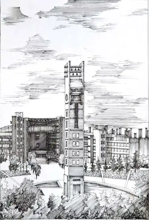 建筑学院成功举办2022年手绘郑大比赛