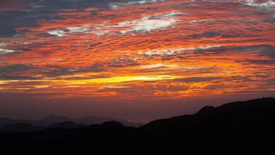 抖音超火晚霞夕阳美景,高清壁纸,风景图片-回车桌面