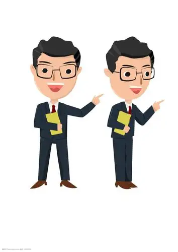 ppt矢量人物下载