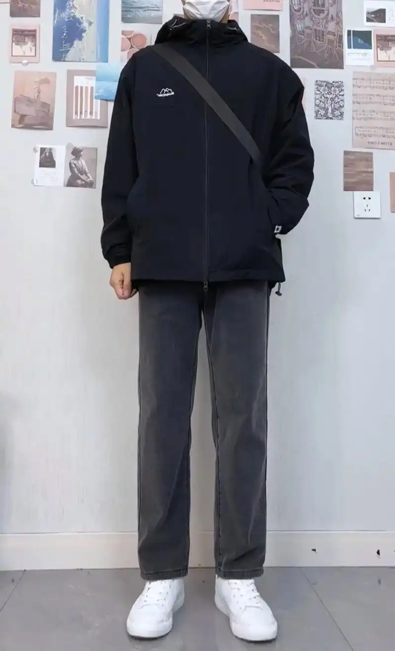 直筒版型很显腿直 - 抖音