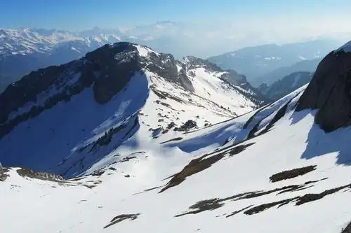 瑞士皮拉图斯山雪峰(2019.3.30)