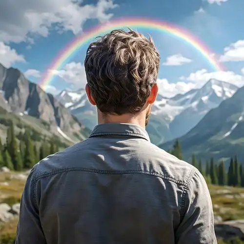 男士山水风景头像🌄