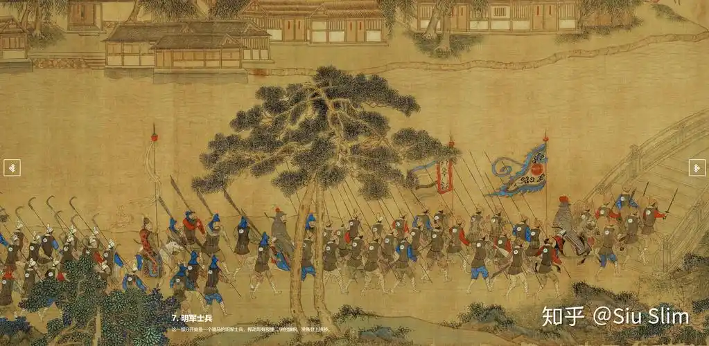 请问国画中有没有描绘有关战争,出征还有战船出征场面的画作? - 知乎