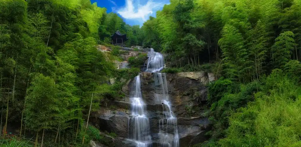 那山那水柒一根竹子半爿天