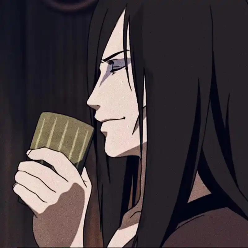 火影忍者超清晰头像系列;不死之身;大蛇丸