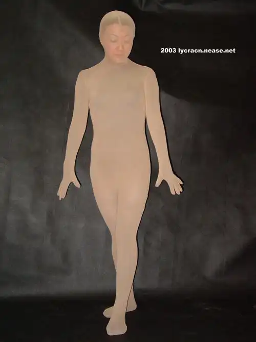 kigurumi全包紧身衣皮肤kig打底连体无缝全包紧身衣薄款丝绢网纱