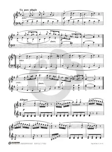 克莱门蒂c大调小奏鸣曲op.36no.