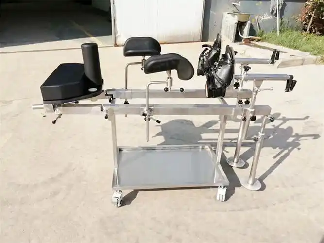 手术床用骨科牵引架 医院骨科手术床腿部骨科牵引架