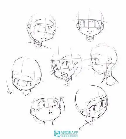 q版动漫人物画法教程