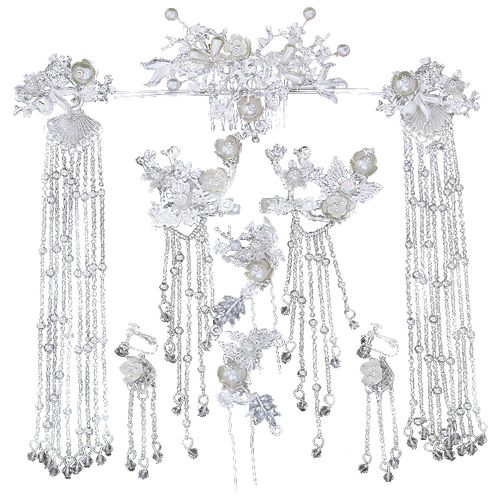 古风汉服发头饰全套古装古代发饰仙气造型流苏发饰