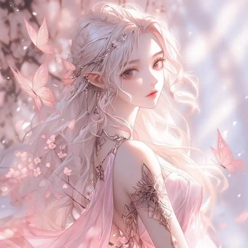 女生头像|蝴蝶少女 "风筝和蝴蝶都有去向,92切都有希望.