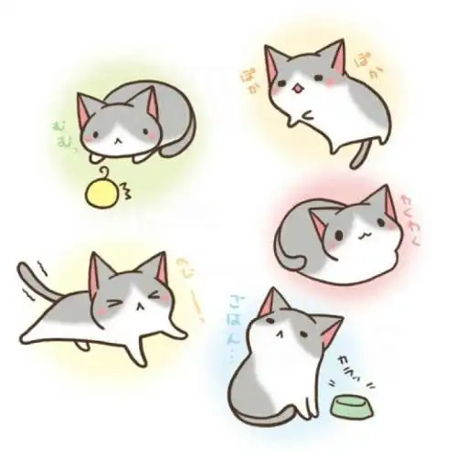 萌猫头像手绘图片卡通头像男生头像图片大全_头像图片_扣扣乐园