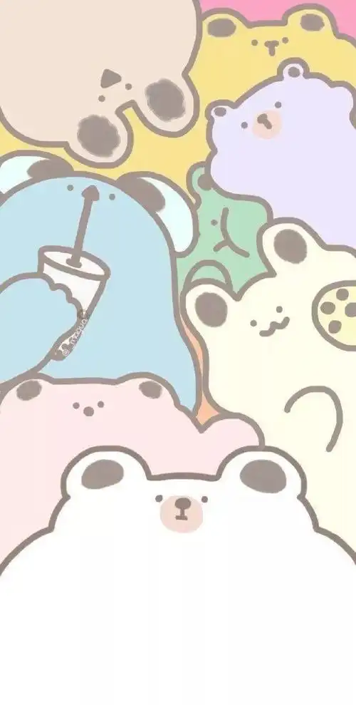 可爱女生背景锁屏