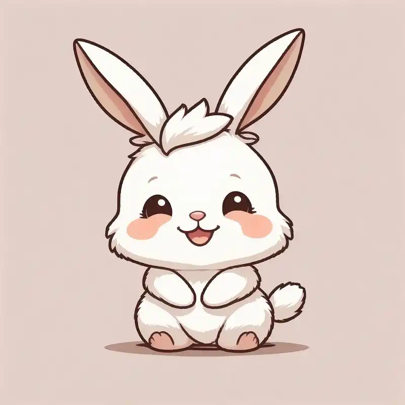 谁能拒绝这么可爱的兔子头像92