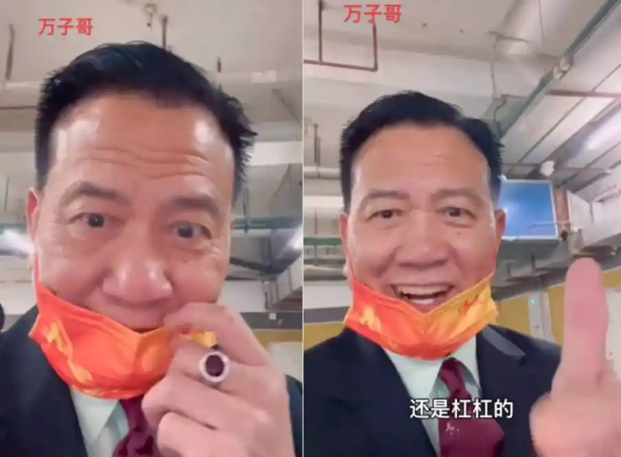 "入戏太深"的万梓良又在加戏?核酸现场起冲突,精神状态成谜
