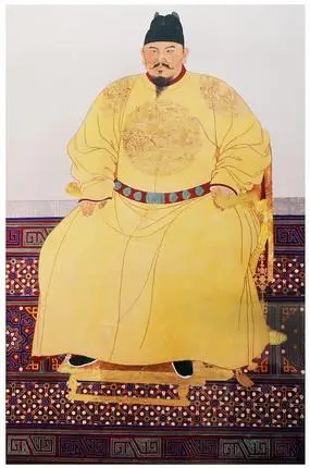 明太祖朱元璋画像