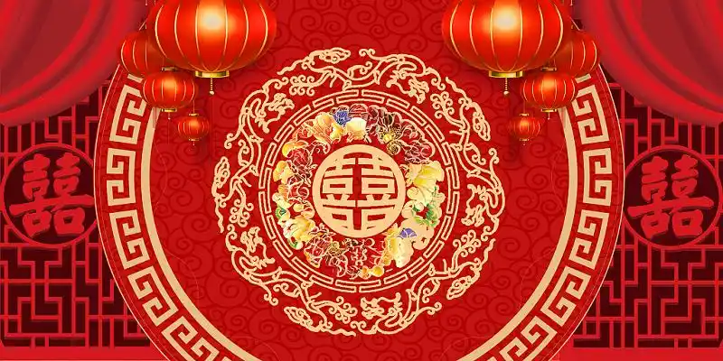喜字背景-喜字背景图片-喜字背景素材-觅知网