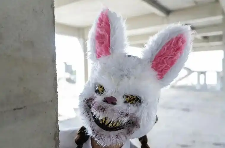 世界上最诡异的兔子兔头人身的砍人恶魔兔子成杀人狂