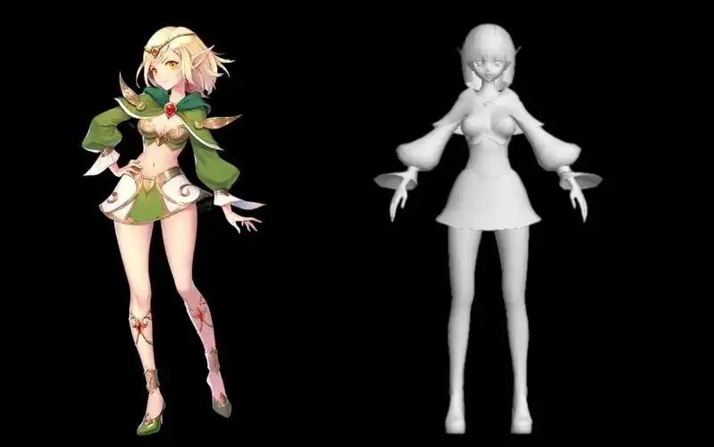 【源文件免费领】3dmax二次元q版女性人物角色模型制作教程