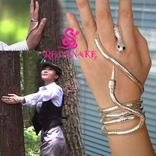 使命柳生美子同款 百变帅气柔性 蛇形手链手环臂环镯 多用途