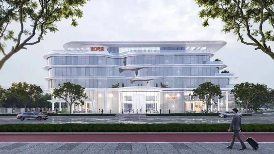 这片区域未来将打造成为集展示,研发,办公为一体的总部大楼