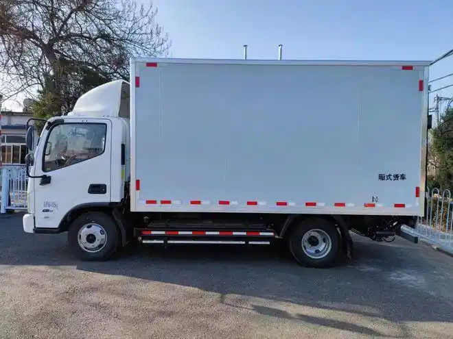 福田智蓝4米2新能源厢货顺义区卖车地址|福田汽车|货车|新能源汽车