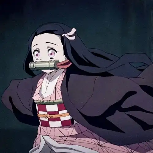 鬼灭之刃#|#动漫头像#善良又可爱的祢豆子～灶门祢豆子 〖自截小浇