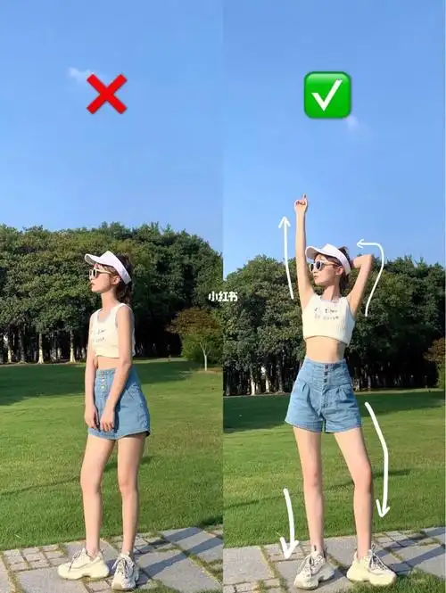 快来看,一学就会的拍照姿势-#拍照#拍照姿势#辣妹拍照姿势#拍照姿势不