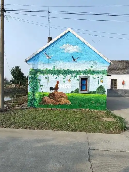 盐城墙绘墙体彩绘手绘壁画彩绘涂鸦墙画