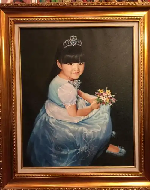 王诗龄每年生日,爷爷都会送她画,满满的都是爱!