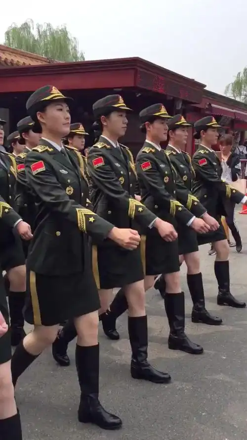 三军仪仗队女兵风采,为中国军人点赞91
