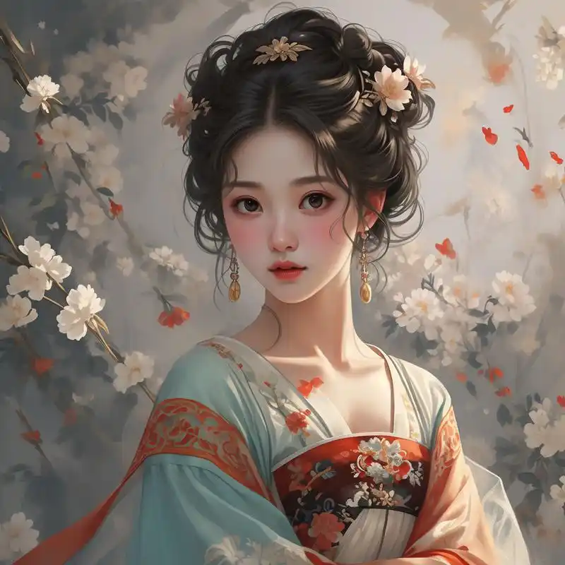 超级稀有的古风女生头像93