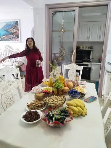 樱子姐姐盛情相邀我们到家里做客