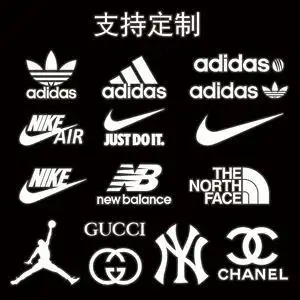 个性潮牌反光logo图案定制手工衣服图案服装印花贴热转印柯式烫画