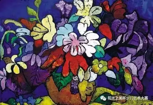 吹塑纸版画的素材图片欣赏