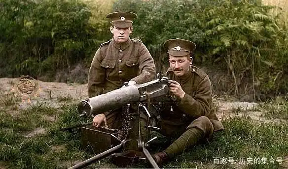 一战英军机枪手