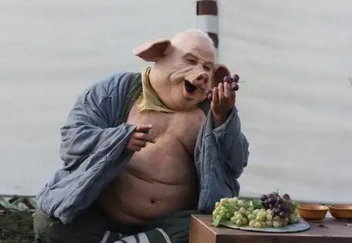 猪八戒吃葡萄照片 猪八戒照片 猪八戒剧照